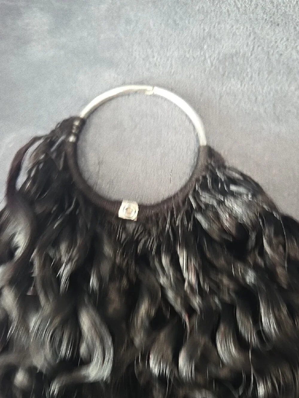Burmese Curly Crochet Human Hair 18IN 180g Miracle Knots